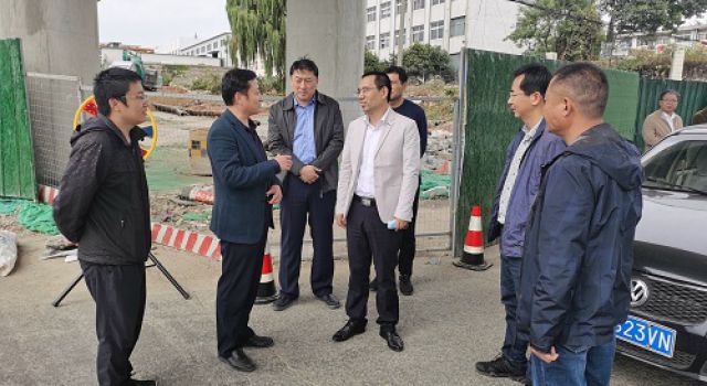 沂源縣縣長、淄博市交通運輸局、改建辦等領導蒞臨膠海線檢查安全工作